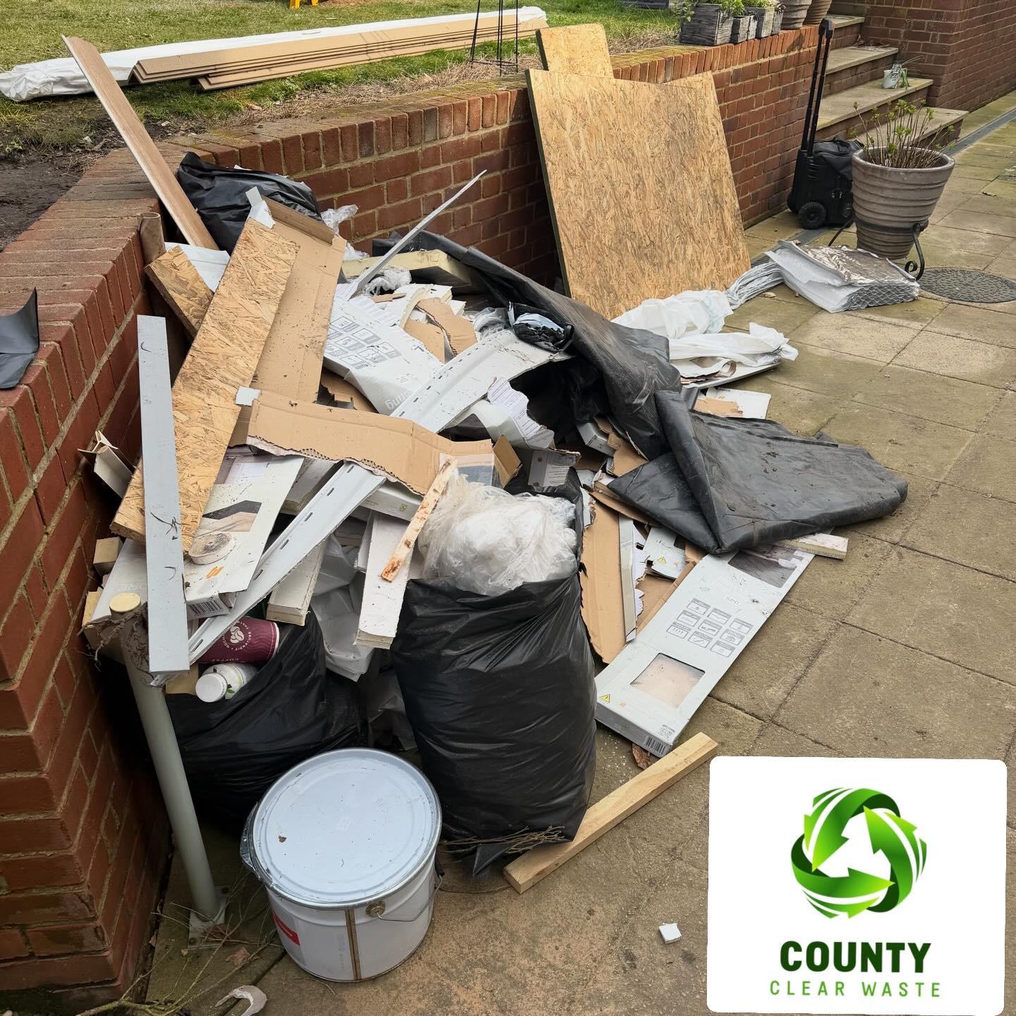 County Clear Waste renovation rubbish clearance