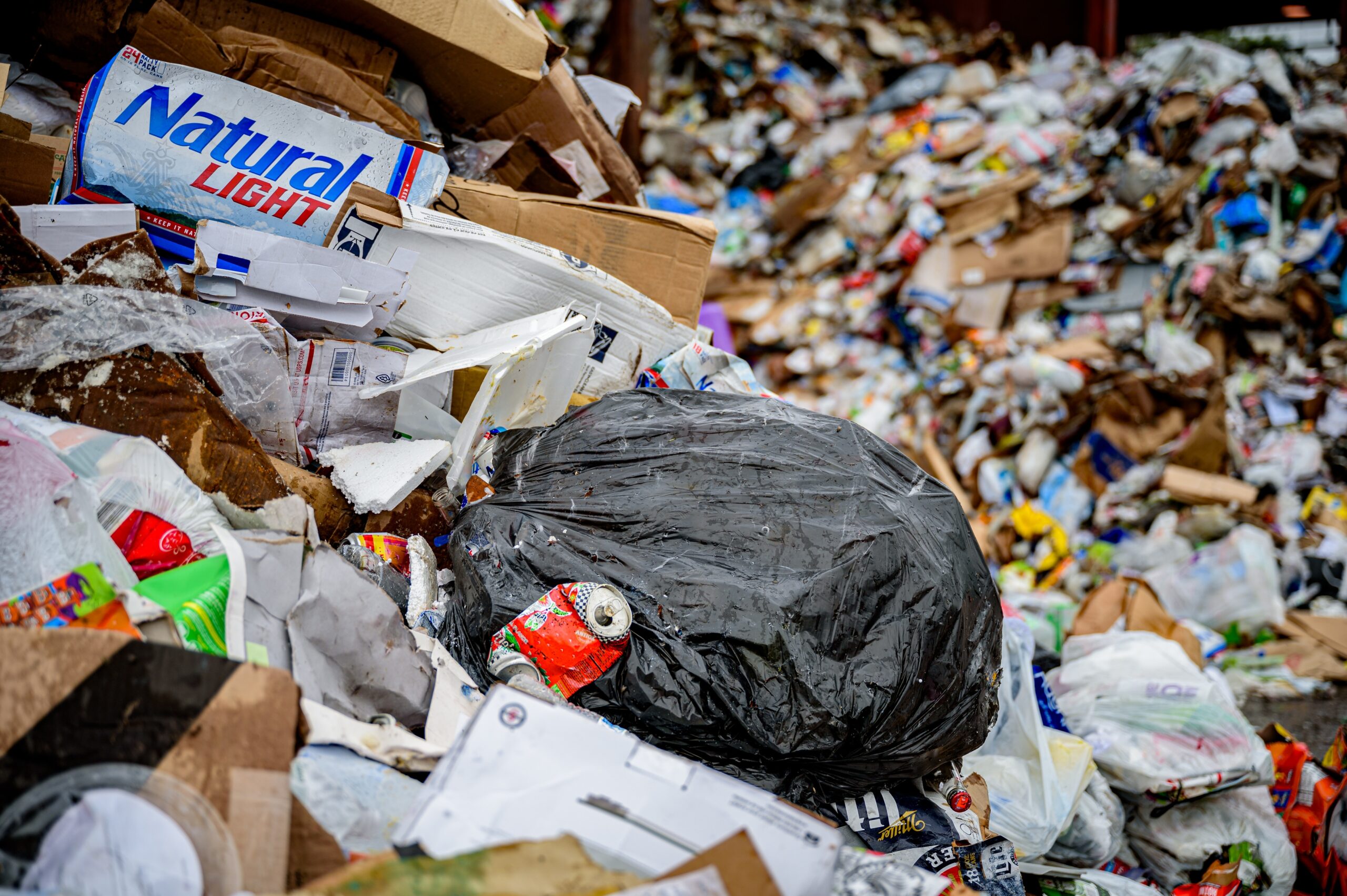 County Clear Waste yard after clearance